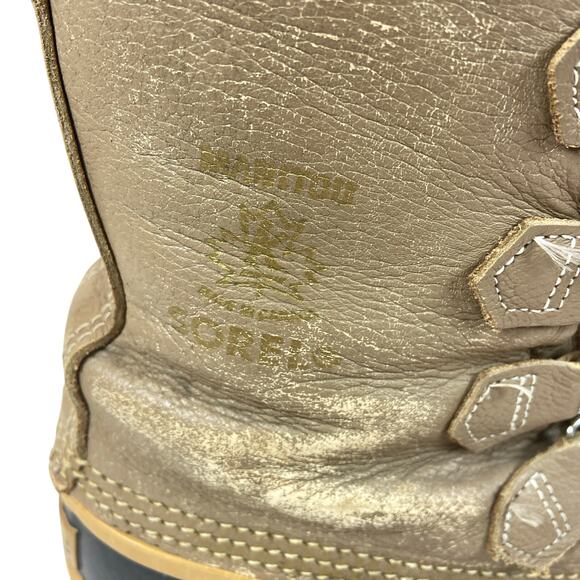 Sorel Manitou Winter Boots Insulated Waterproof Women Size 10 - Picture 9 of 15